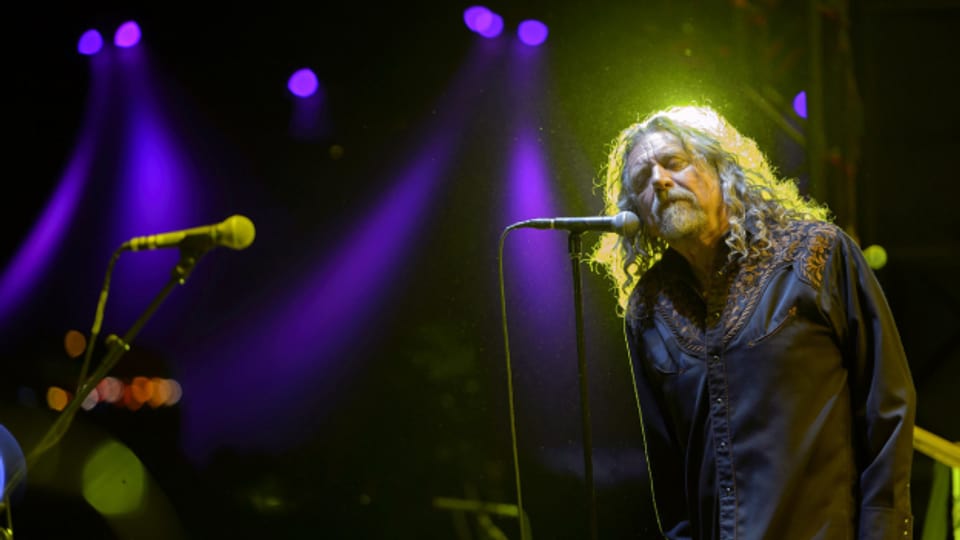 Robert Plant bei einem Auftritt in Montreux