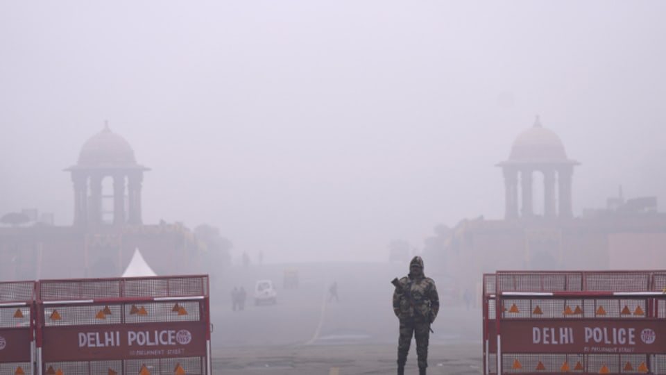 Delhi steckte bereits im Januar unter einer Smog-Glocke.