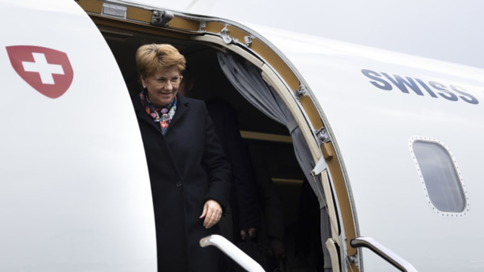 Bundespräsidentin Viola Amherd befindet sich derzeit auf Reisen für ihre Staatsbesuche in Estland und Norwegen.