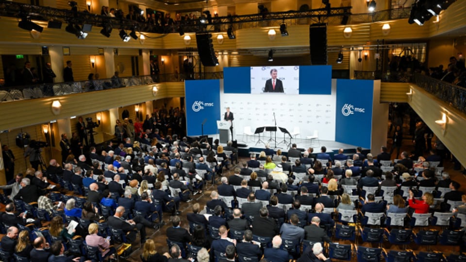 Christoph Heusgen, Vorsitzender der Münchner Sicherheitskonferenz, spricht beim Auftakt der 60. Münchner Sicherheitskonferenz.