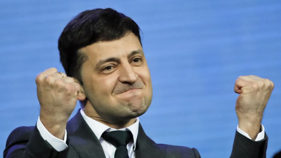 Wolodimir Selenski ist seit dem 20. Mai 2019 Präsident der Ukraine.