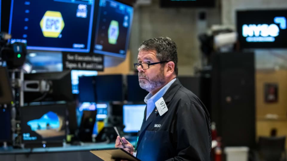 Der technologielastige US-Börsenindex «Nasdaq» verlor am Mittwoch mehr als drei Prozent.