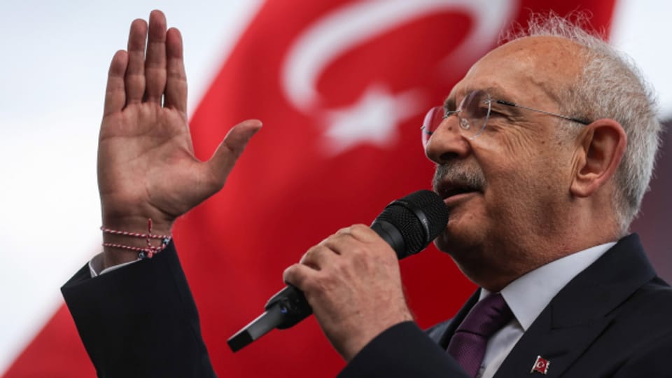 Der Oppositionsführer Kemal Kilicdaroglu tritt bei den kommenden Präsidentschaftswahlen gegen Erdogan an.