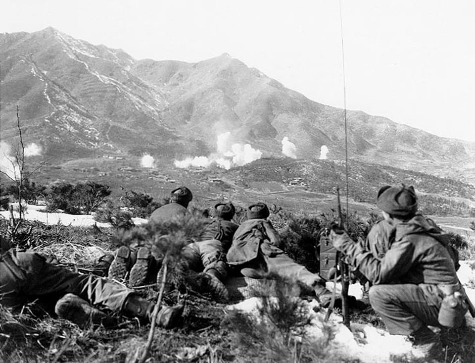 US-Truppen im Koreakrieg.