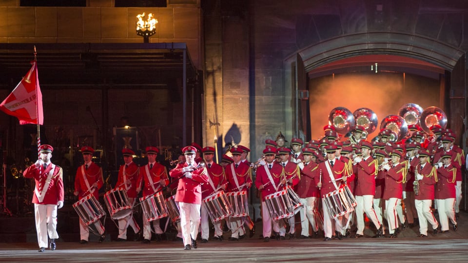 Oman concludes participation in Basel Tattoo 2023 Military Music Show -  Arabian Daily News