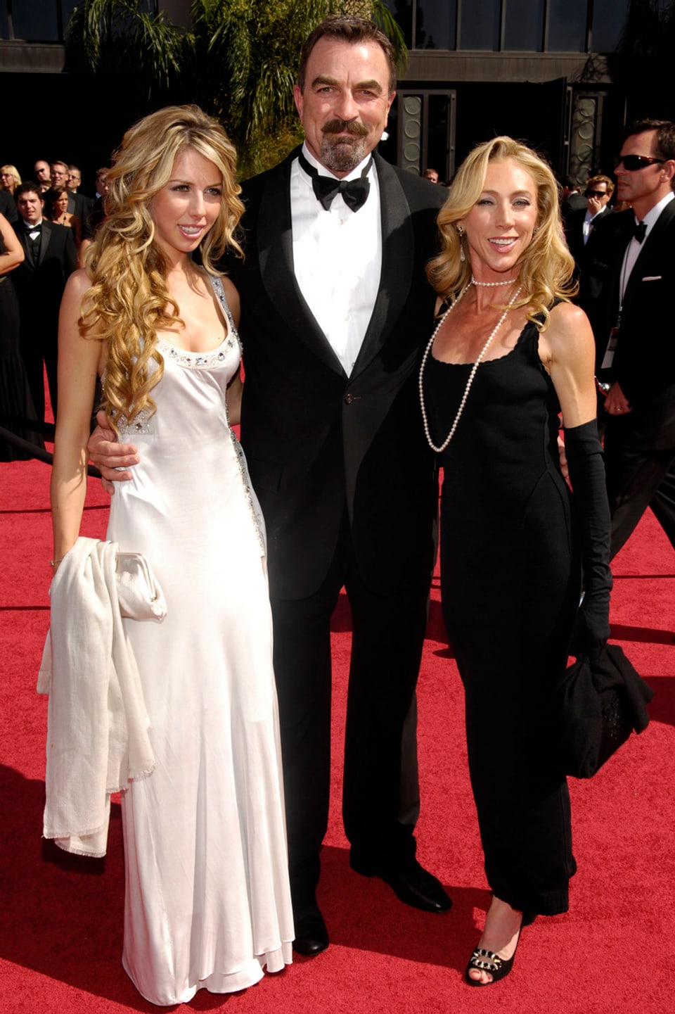 Tom Selleck mit seiner Frau Jillie Mack und seiner Tochter Hannah.