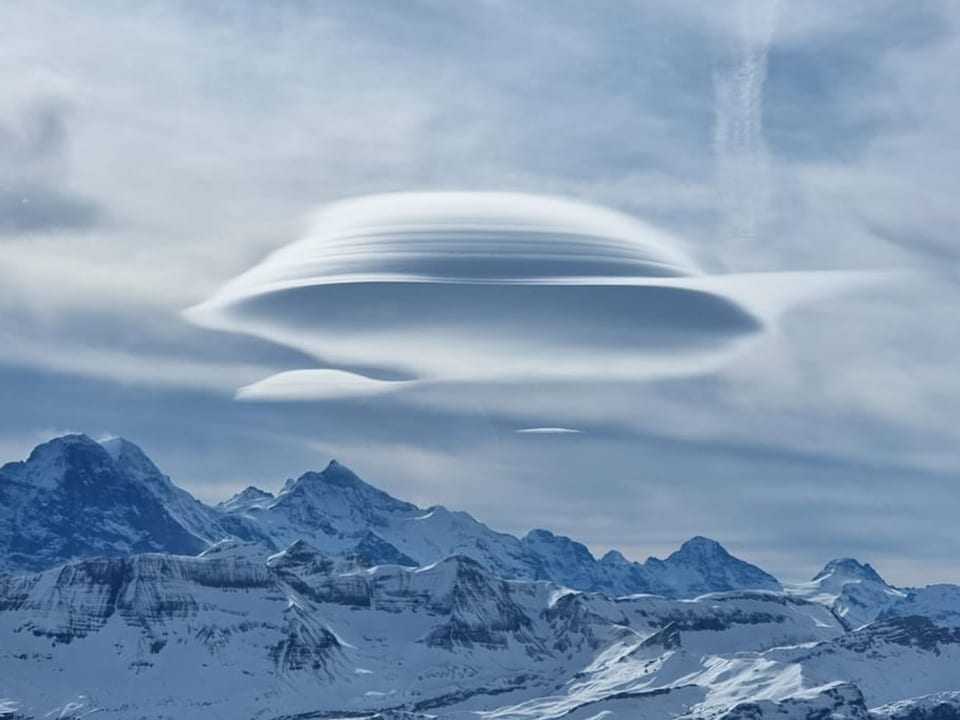 UFO's über der Jungfrau