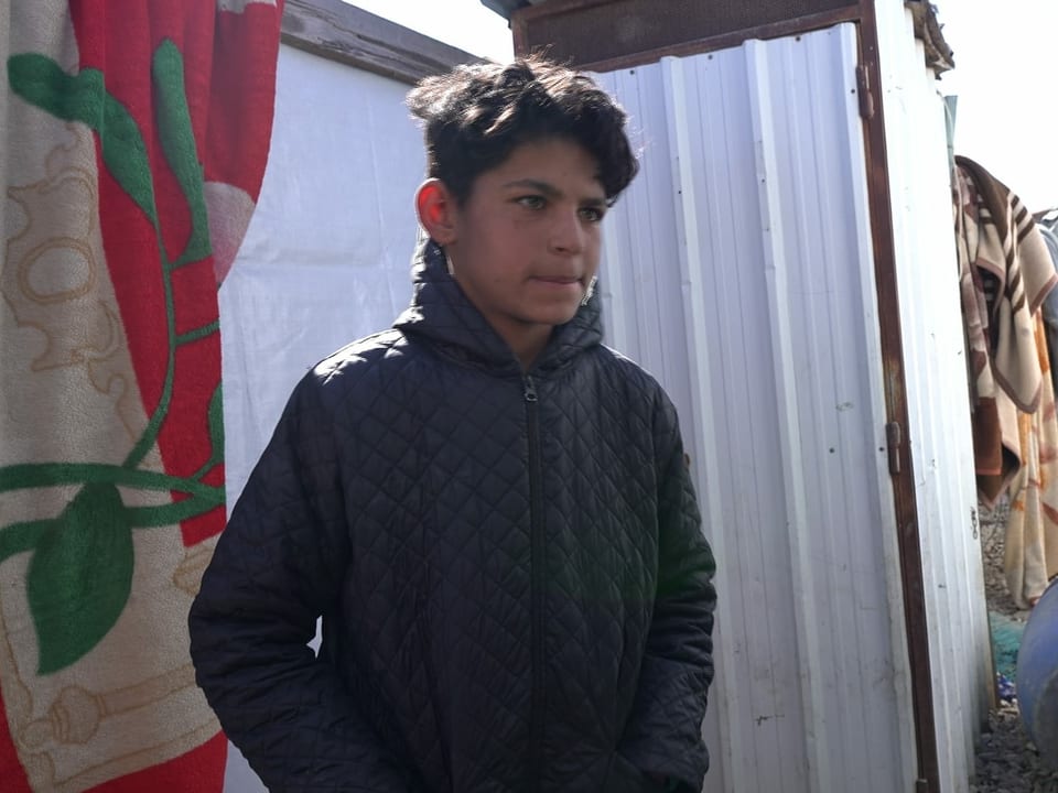 Der 12-jährige Shadi, ein syrischer Flüchtling in Libanon.
