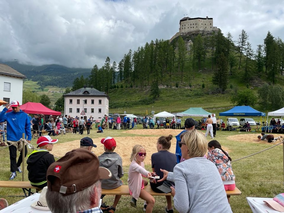 Schwingfest in Tarasp