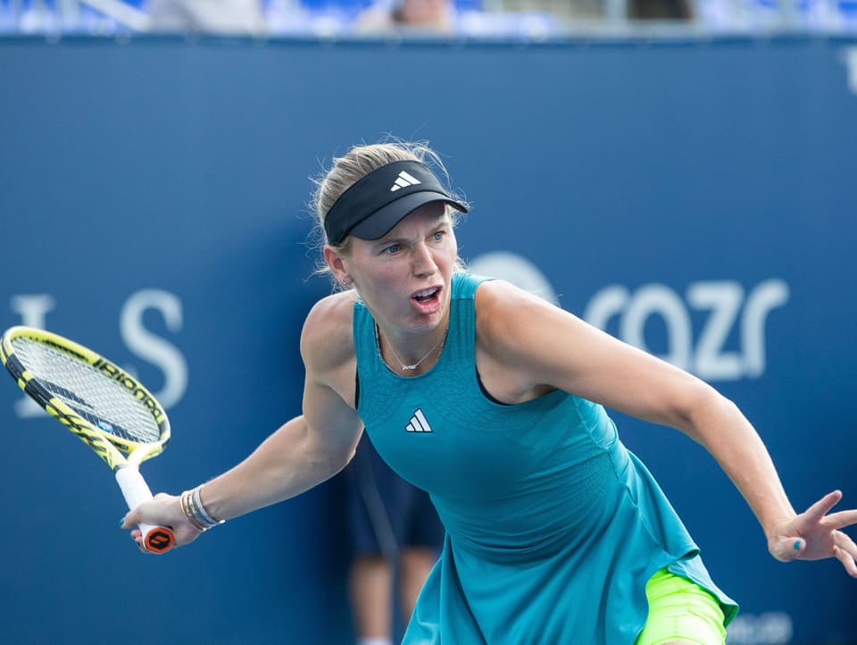 Caroline Wozniacki stand in Montreal gegen Marketa Vondrousova auf verlorenem Posten.