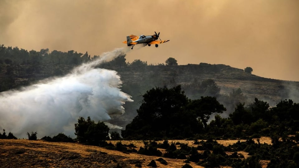 Foto dal incendi