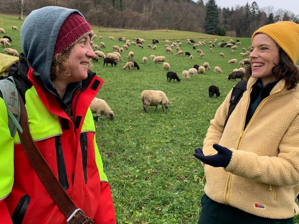 Sarah Müri und Mona Vetsch.