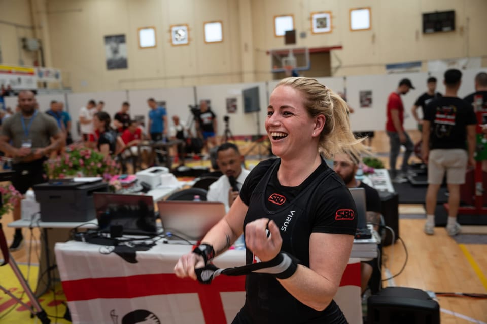 Powerlifting Weltmeisterschaft 2023 Sardinien: Gina Berther