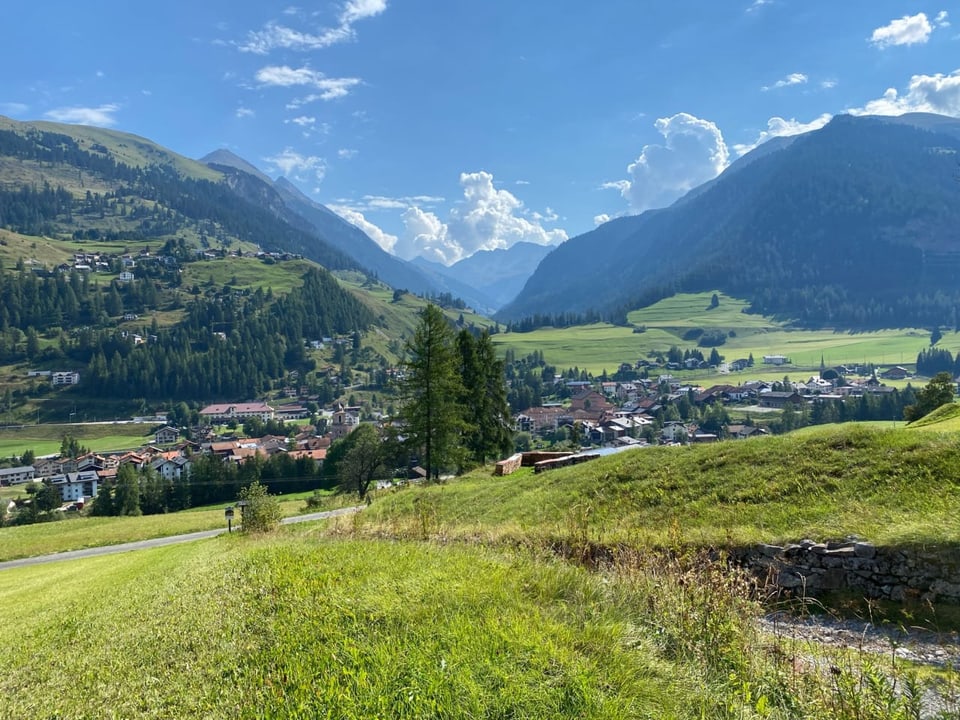 Bravuogn/Bergün, tschiel blau