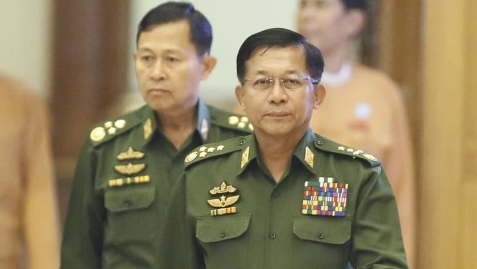 Militärchef Min Aung Hlaing