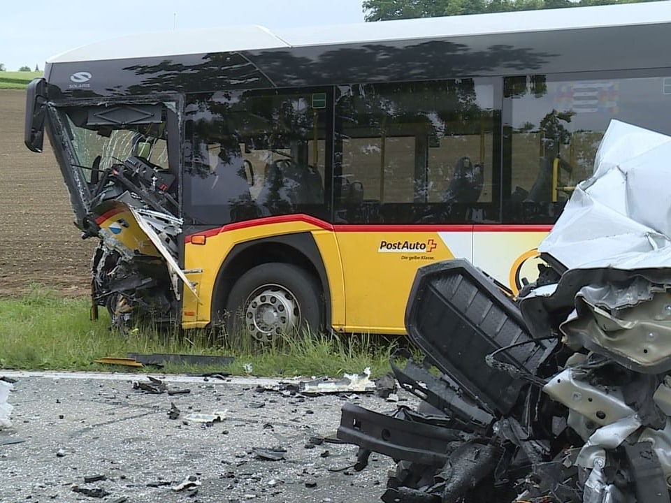 Unfall mit Postauto