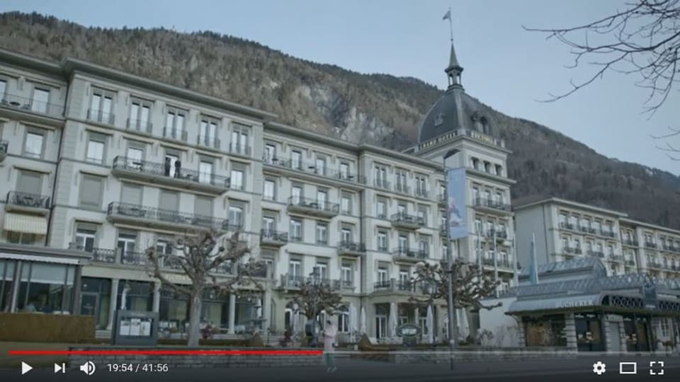 Das Hotel Viktoria-Jungfrau in Interlaken mit prominentem Auftritt in der arabischen Soap «Galbi Maai»