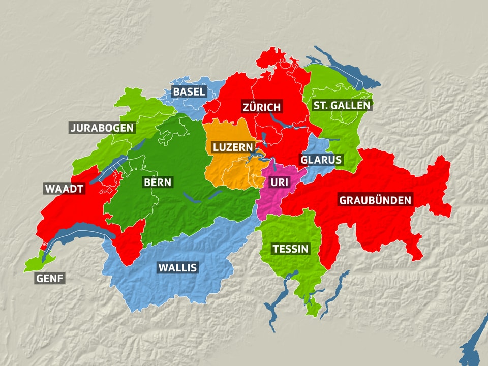 Schweiz - Eine Schweiz mit neun Kantonen? - News - SRF