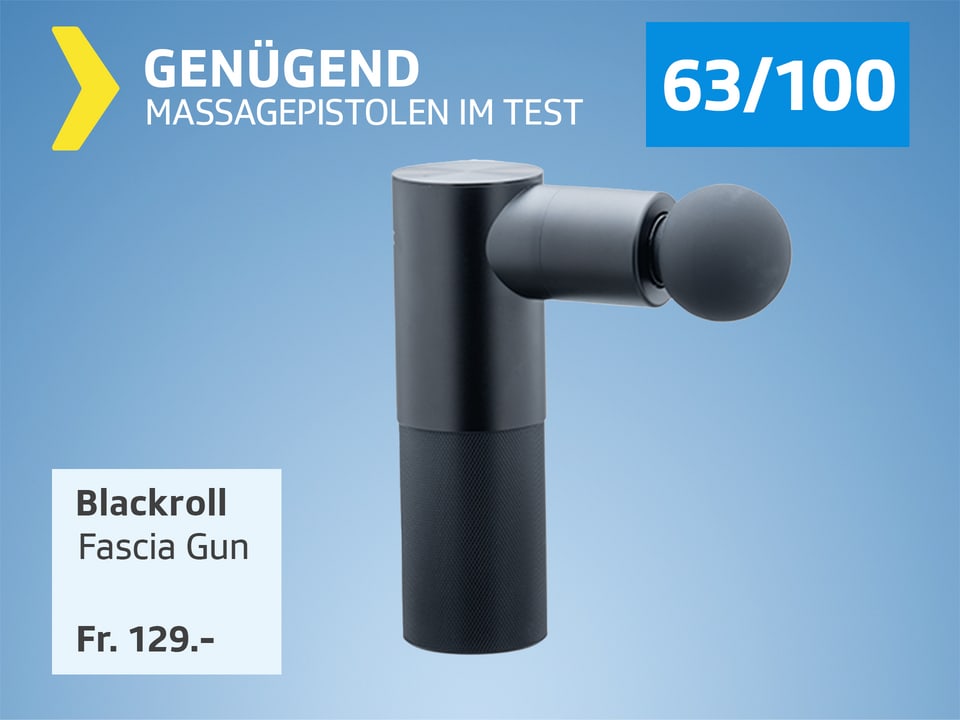 Blackroll Fascia Gun, Fr. 129. –, 63/100