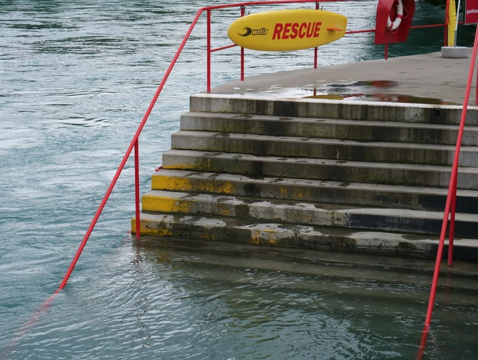 Verblasste Treppe