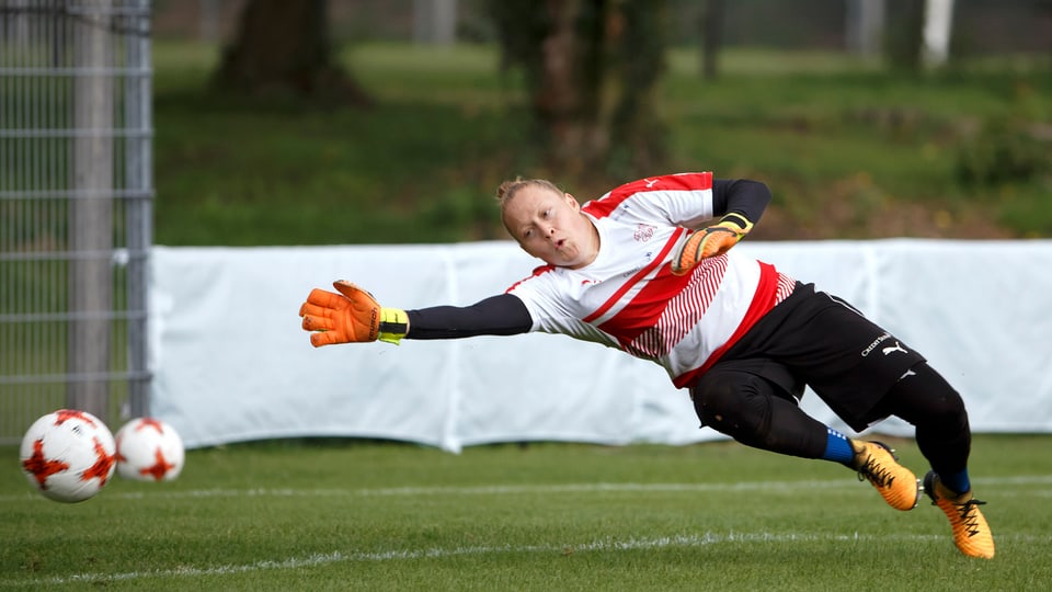 Seraina Friedli en il gol.