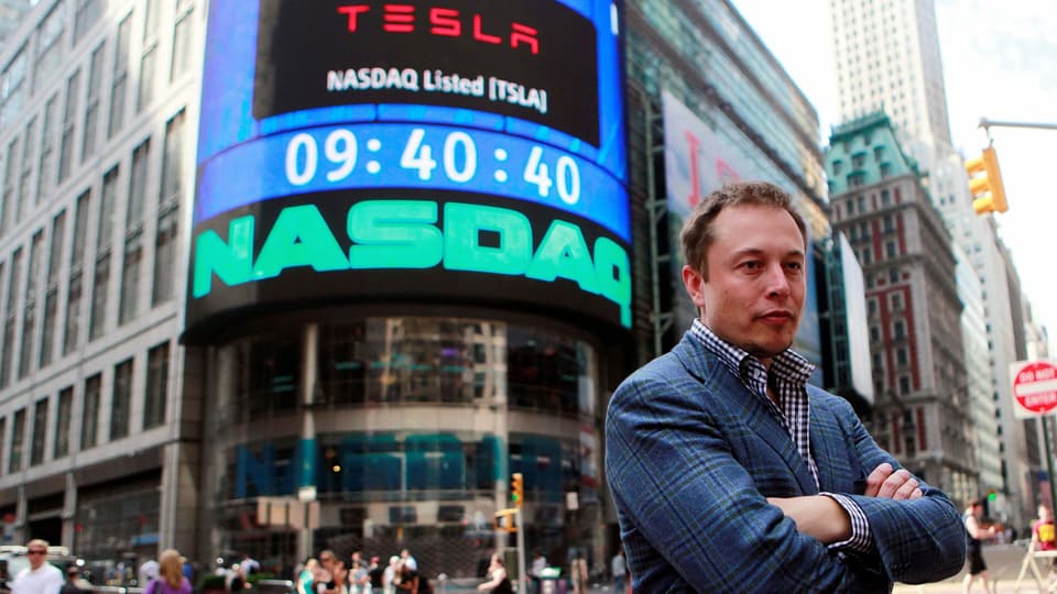 Us Techborse Tesla Co Machten Die Nasdaq Zum Giganten News Srf