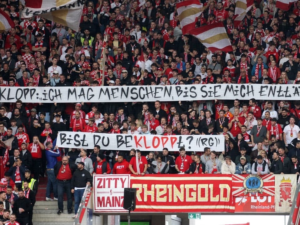 Anti-Klopp-Banner