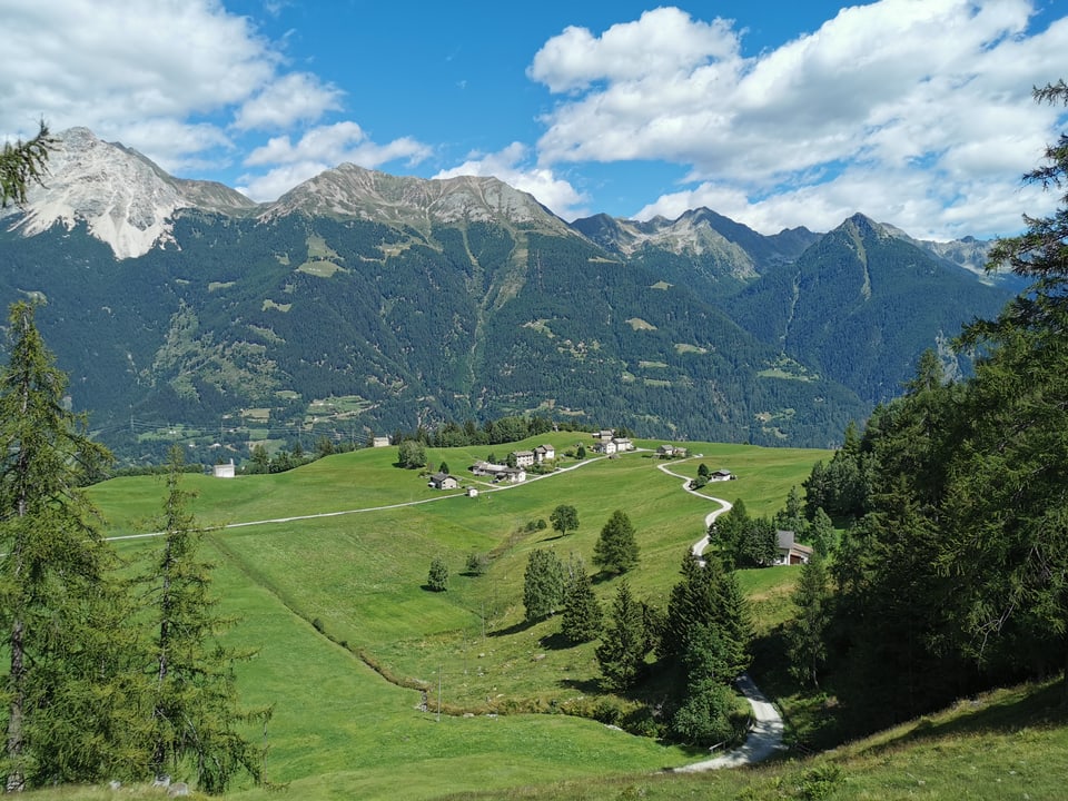 Brauch Ausflug nach Selva, Kirche im Weiler Selva, Poschiavo