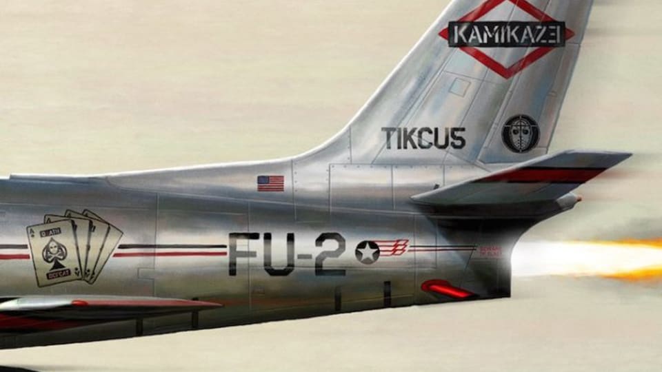 Versteckte Botschaften auf dem «Kamikaze»-Cover