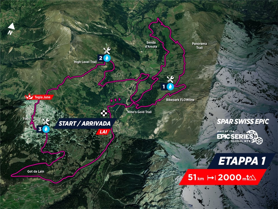 Etappe 1 Swiss Epic Lenzerheide