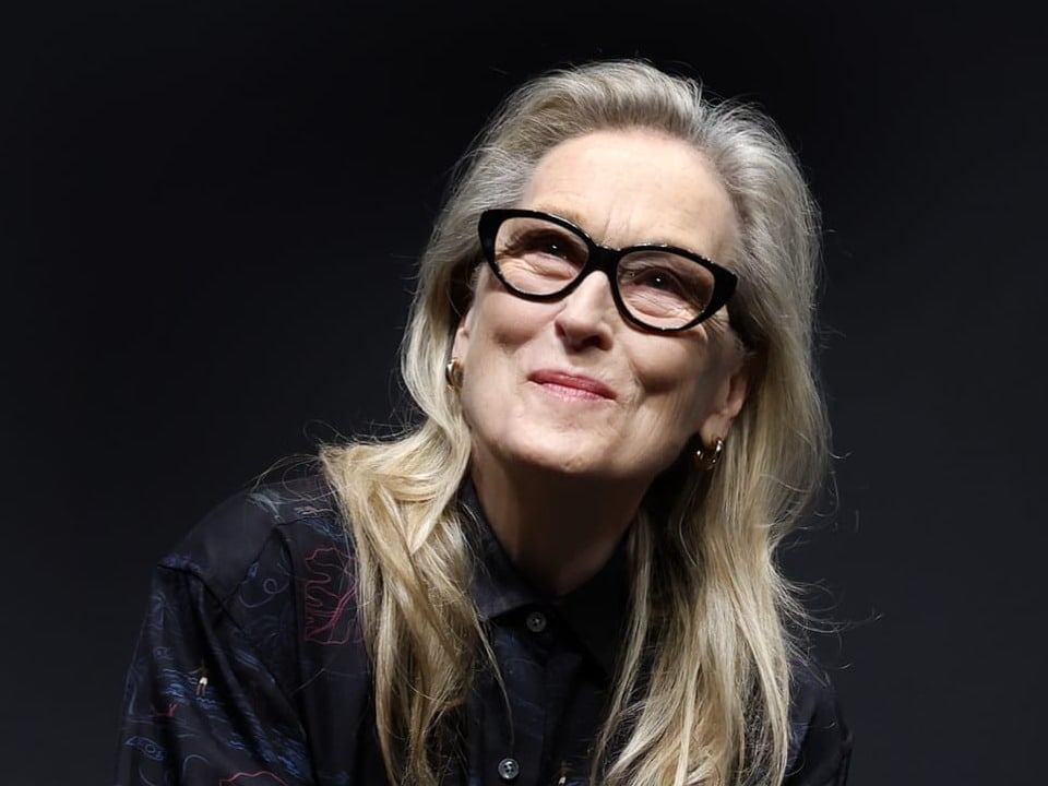 Meryl Streep auf einem Porträtfoto