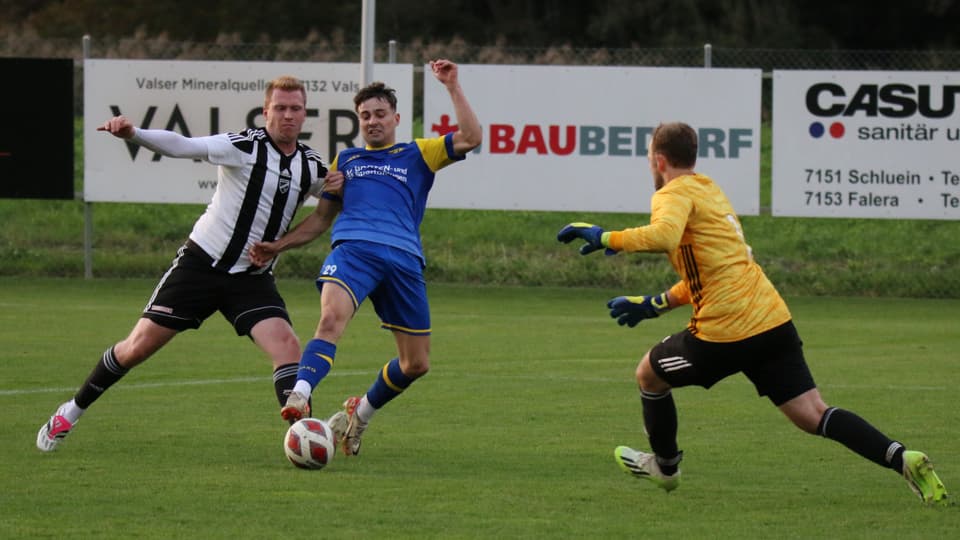 Derby zwischen dem USSI und dem CB Trun Rabius