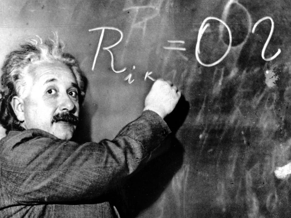 Albert Einstein in einer Aufnahme von 1931