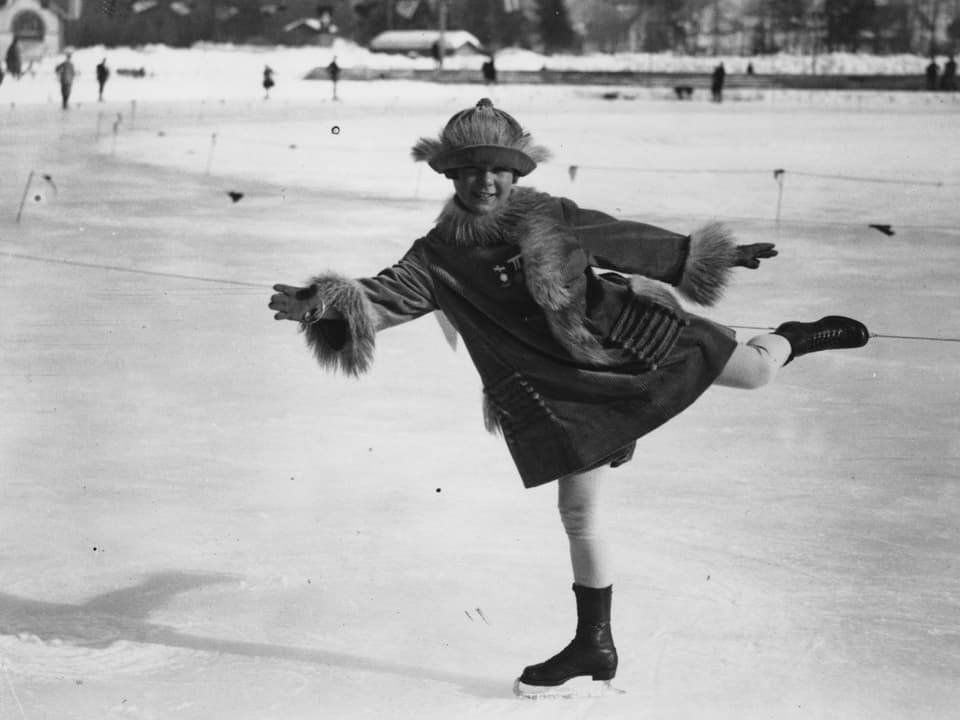 Sonja Henie.