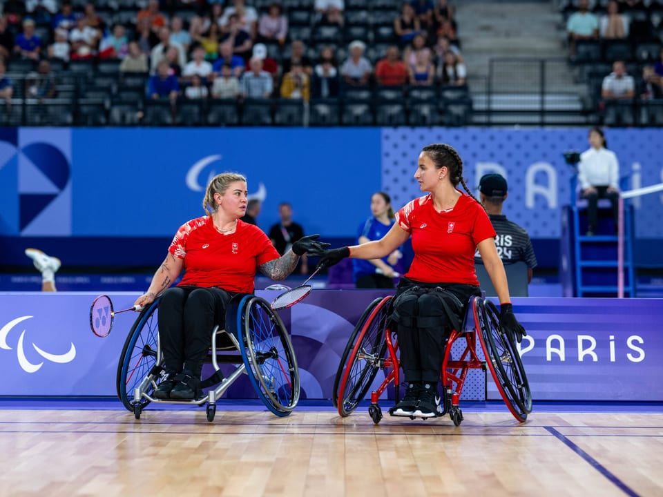 Cynthia Mathez und Ilaria Renggli.