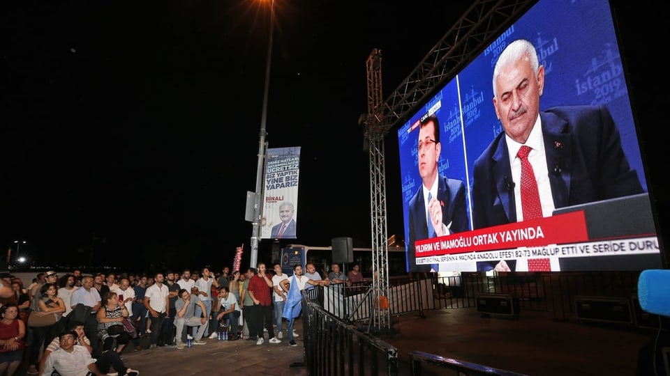 Historisches TV-Duell in der Türkei