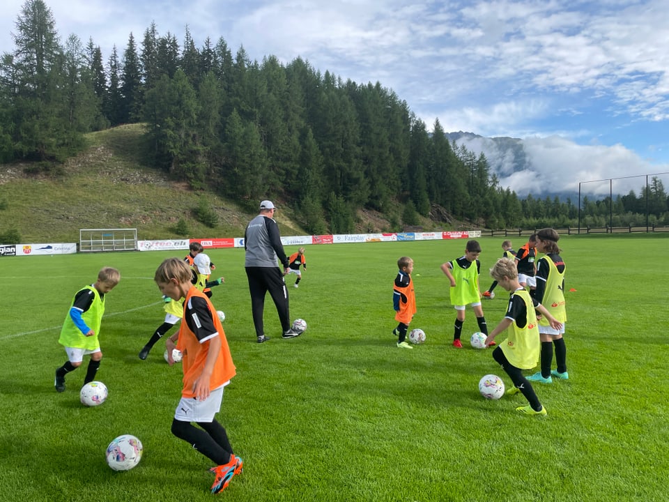 Fohlen Fussballschule in Celerina