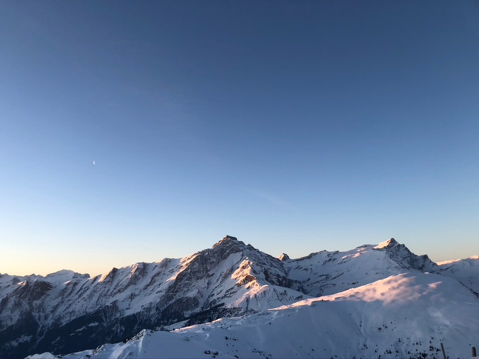 Berge in Graubünden: Piz Beverin