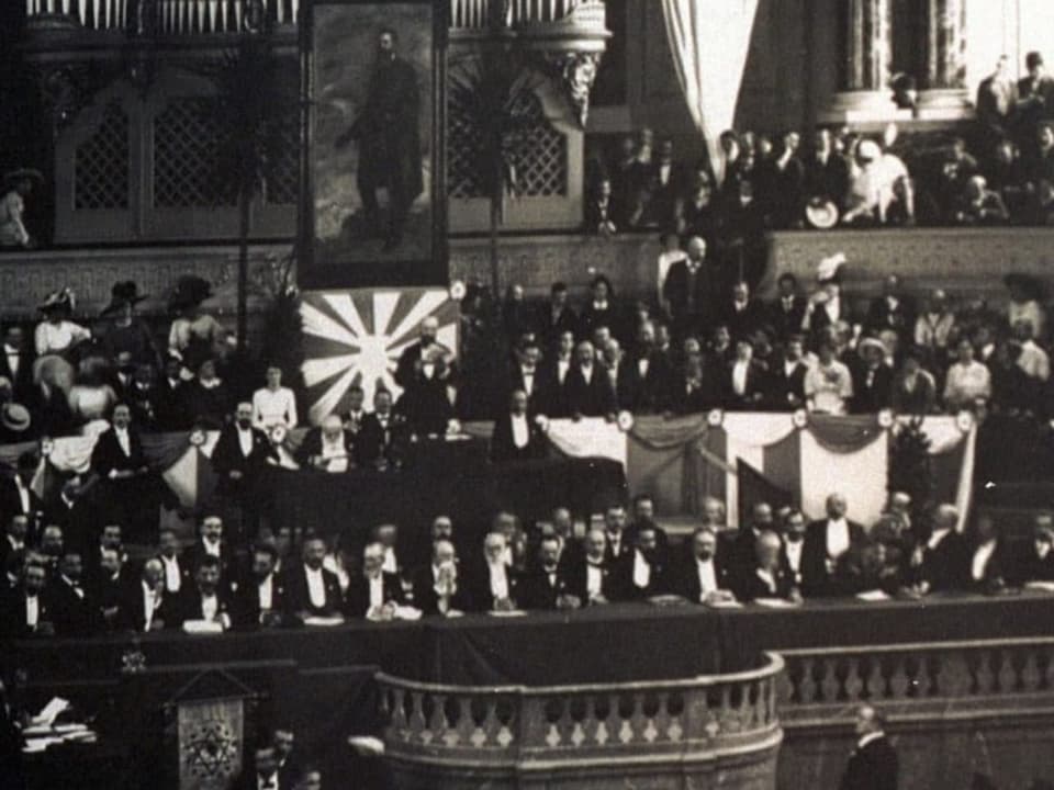 Am 29. August 1897 trafen sich im Casino in Basel 200 Delegierte des 1. Zionistenkongresses.
