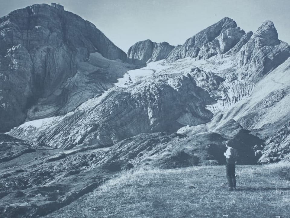 Fotografie des Blau Schnee aus dem Jahr 1920.