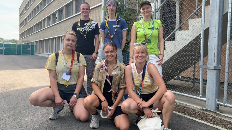 Leiterteam auf Gruppenbild 