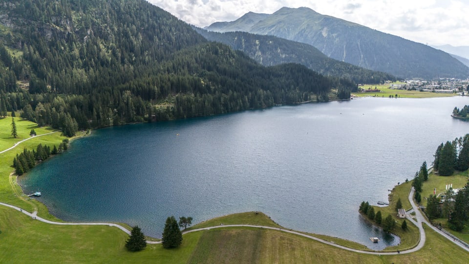 Seen in Graubünden: Davosersee