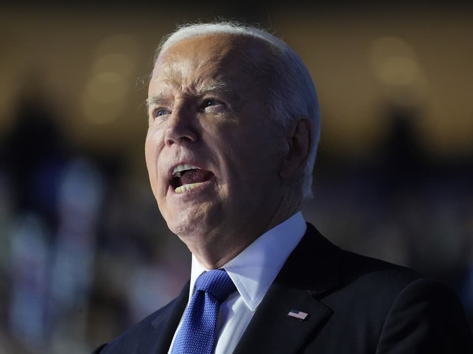 Biden am Parteitag der Demokraten