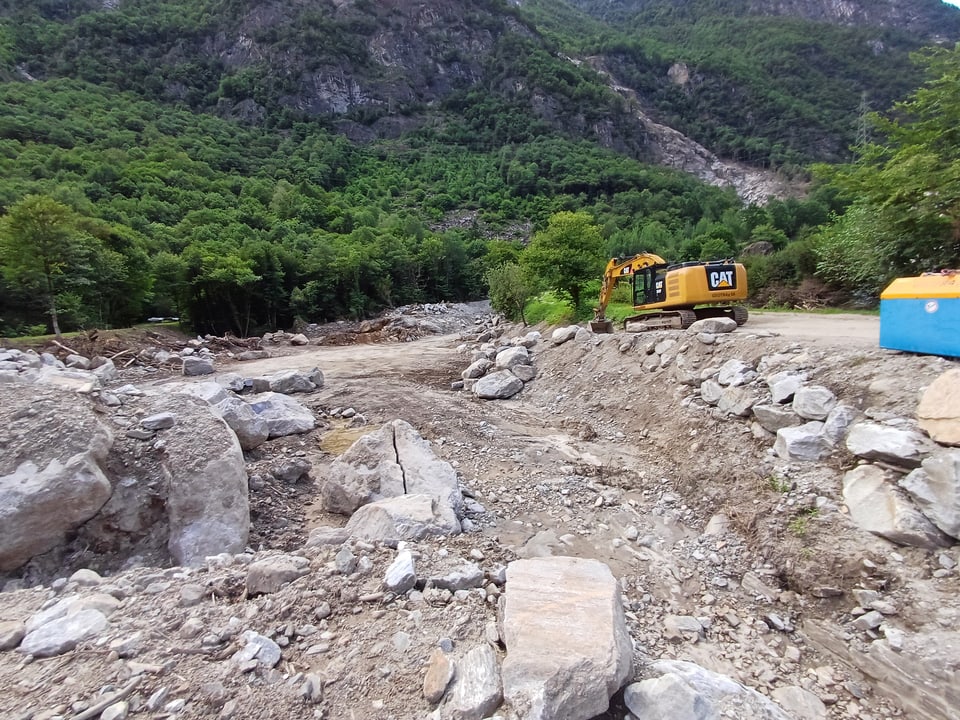 So sieht die Situation mit den Schäden in Lostallo aus nach den Unwettern