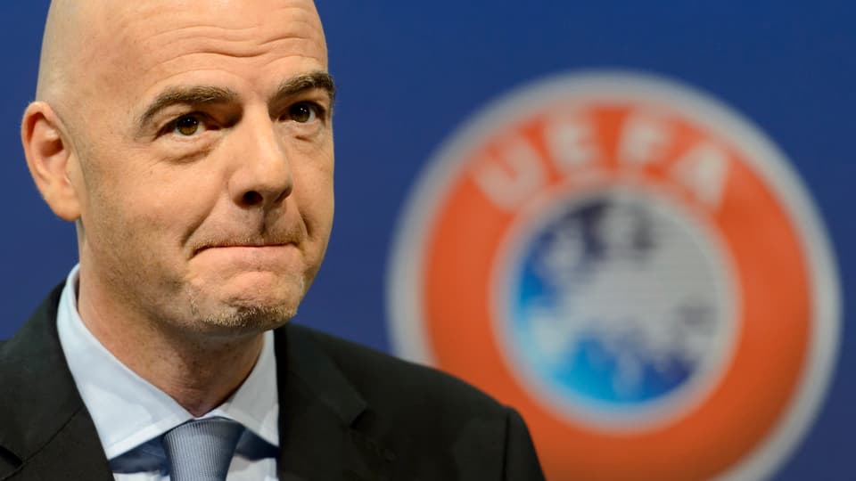 Porträt von Gianni Infantino.