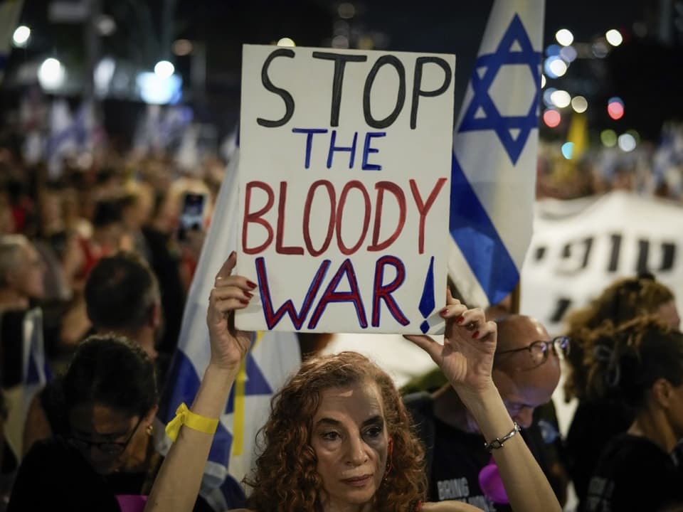 Proteste in Tel Aviv am 7. Juli.