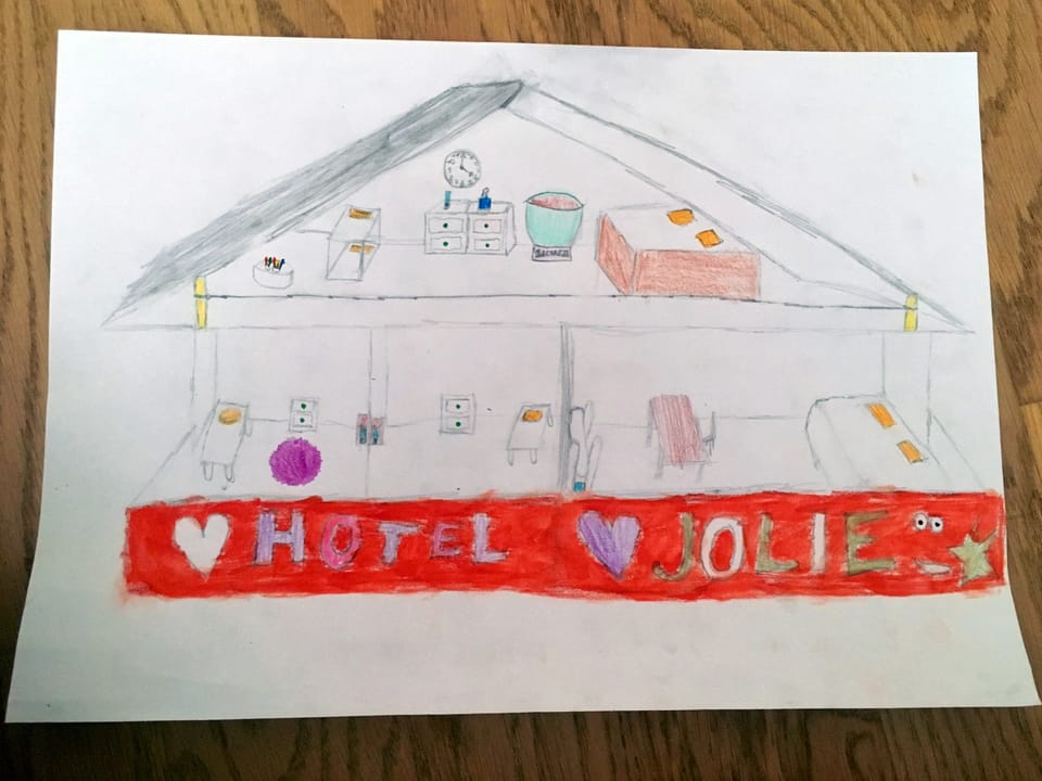 Zeichnung Hotel Jolie