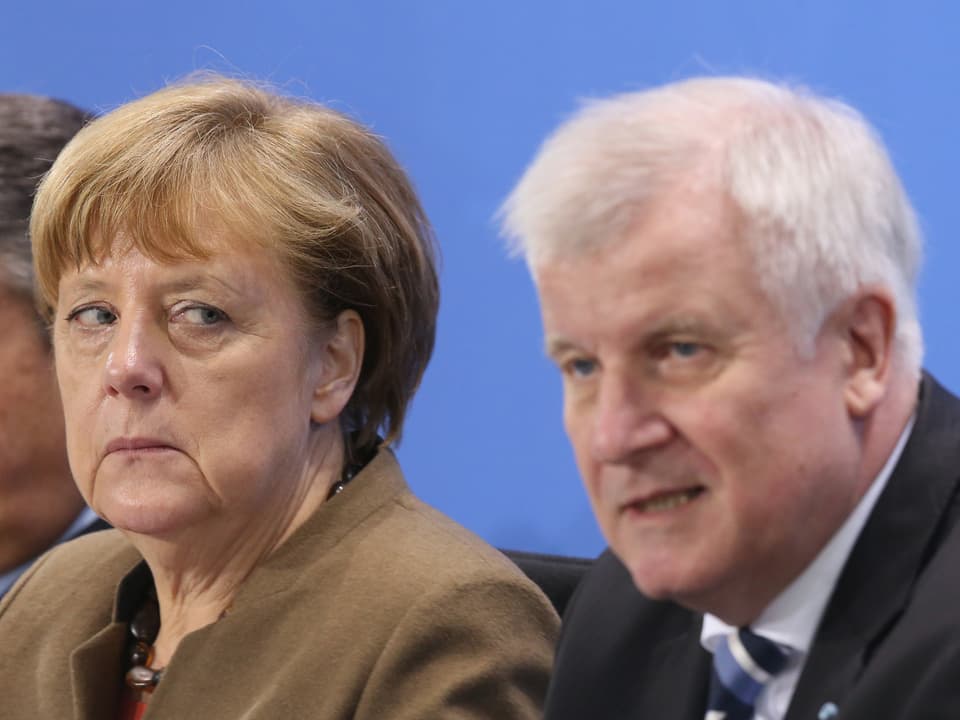 Merkel und Seehofer