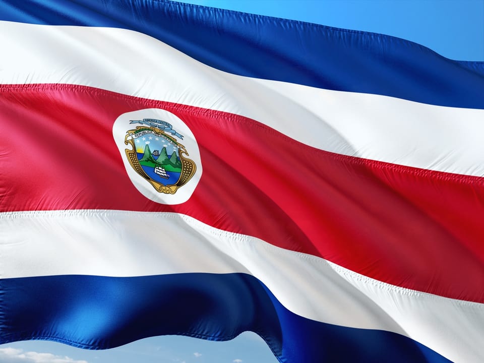 Flagge von Costa-Rica