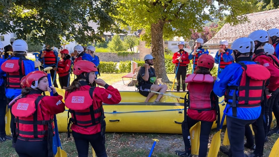 curs da segirtad avant ch' ir en l'aua